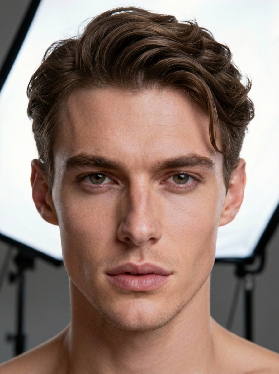 Soft Side Part Hairstyle